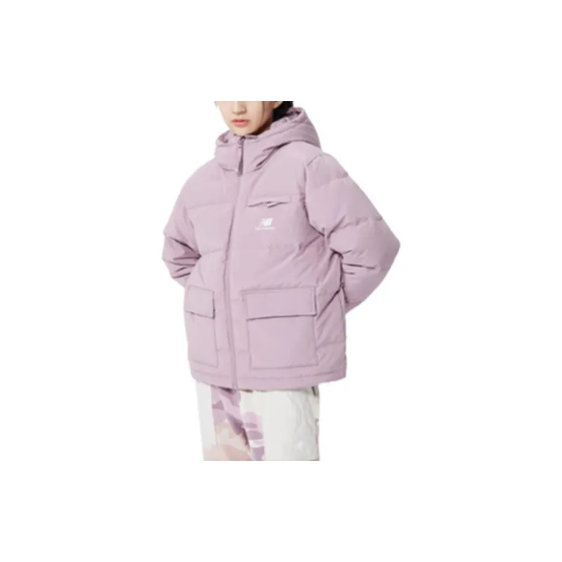 New Balance Down Jacket Women's Pink-4