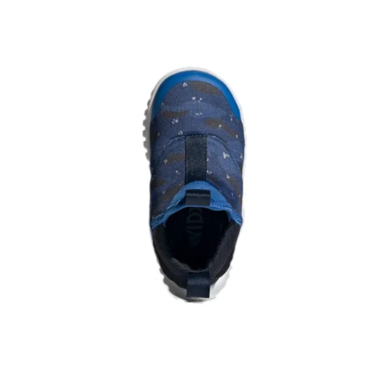 Adidas Rapidazen I Low Top Toddler Shoes Blue White Black Infant And Toddler-4