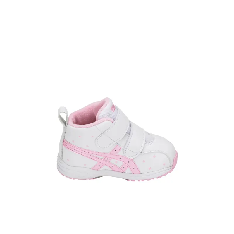 Asics Suku GD. Runner Baby SL Mid Abrasion Resistant Mid Top Toddler Shoes White Pink Infant And Toddler-1