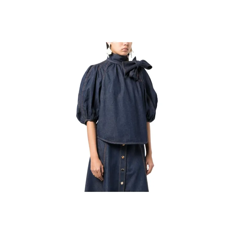 Zimmermann Denim Jackets Women's Blue-3