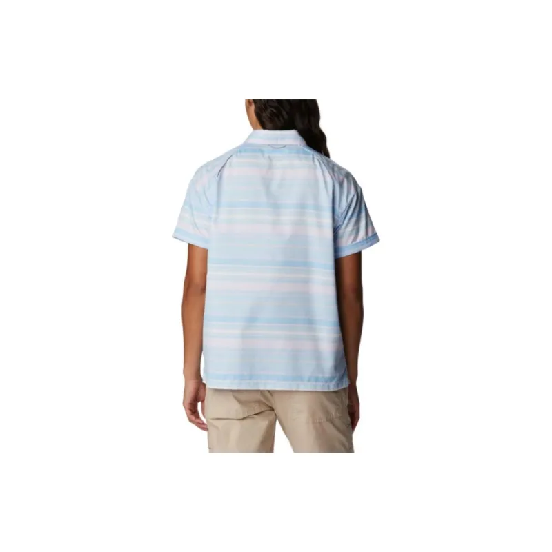 Columbia Shirt Women's Sky Blue-2