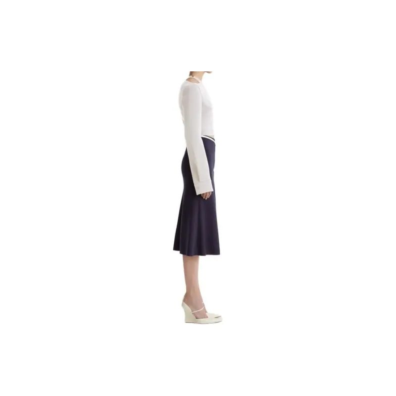GABRIELE COLANGELO SS24 Casual Long Skirts Women's Navy Blue-4