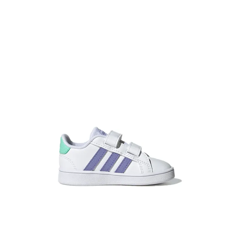 Adidas Neo GRAND COURT Abrasion Resistant Toddler Shoes Infant And Toddler-1