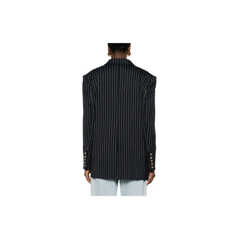 BALMAIN Business Suit Coat Women's Marine Blue-2