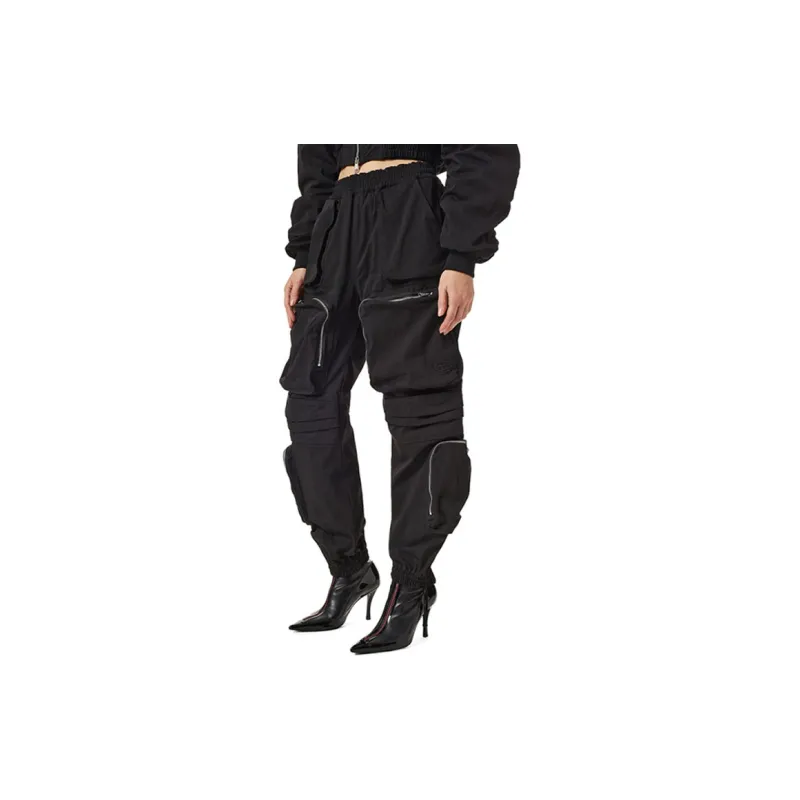 DIESEL Cargo Pants Women's Black-2