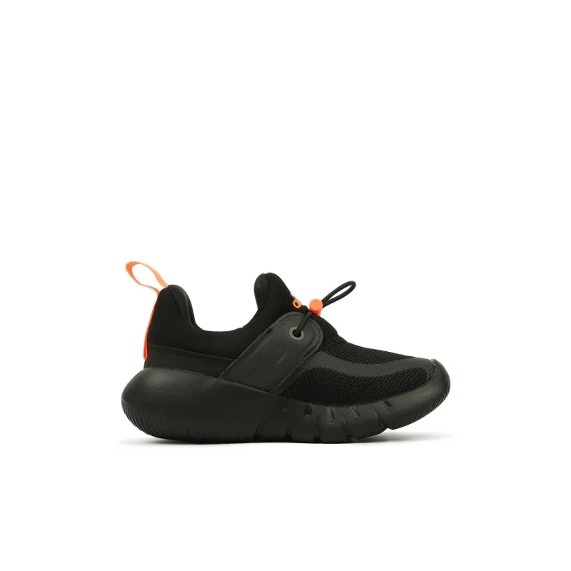Adidas Rapidazen C Shock Absorbers Low Top Kids Lifestyle Shoes Black Children Aged 3 7 Years Old-1