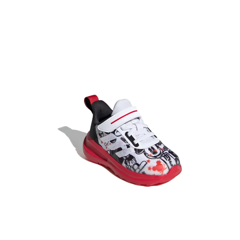 Adidas Mickey AC I Slip Resistant Low Top Toddler Shoes White Red Black Infant And Toddler-2