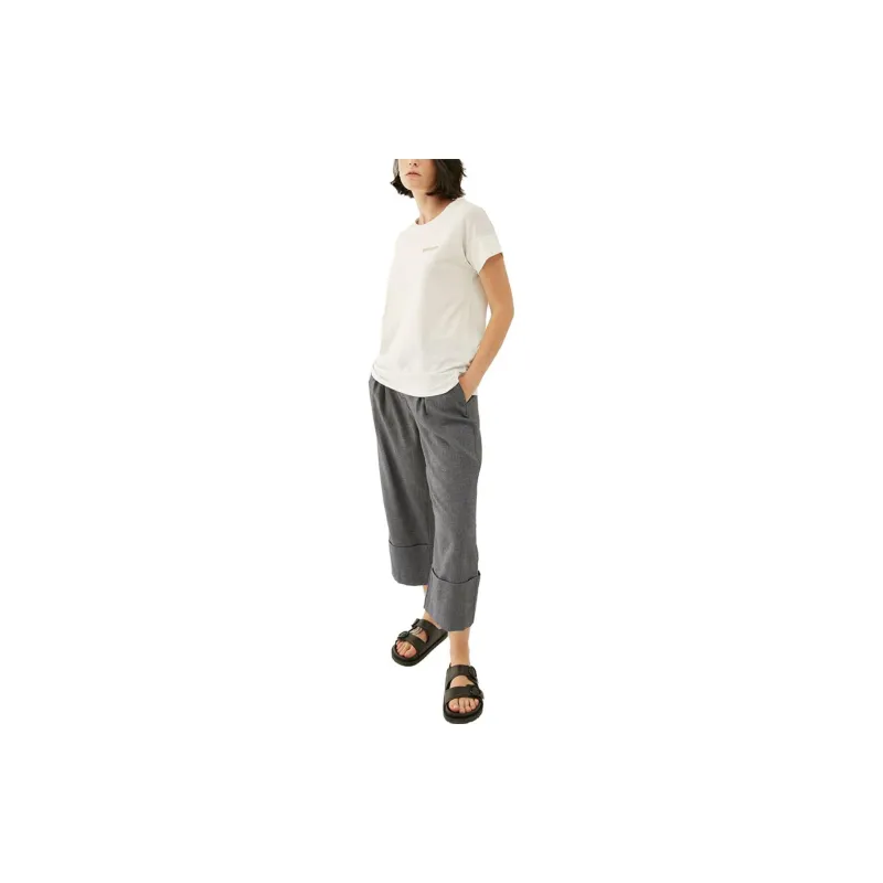 Balenciaga SS23 Drop Shoulder Sleeve T-Shirt Women's White-1