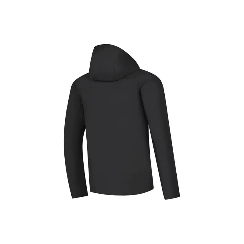 Jordan Waterproof And Windproof Windbreaker Jacket Unisex Black-2