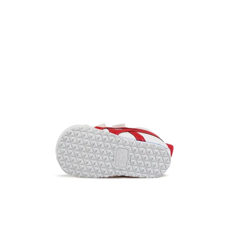 Onitsuka Tiger MEXICO 66 TS Slip Resistant Low Top Toddler Shoes White Red Infant And Toddler-3