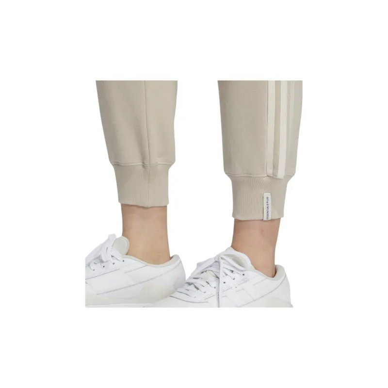 Adidas Knitted Sports Pants Women's Beige-5