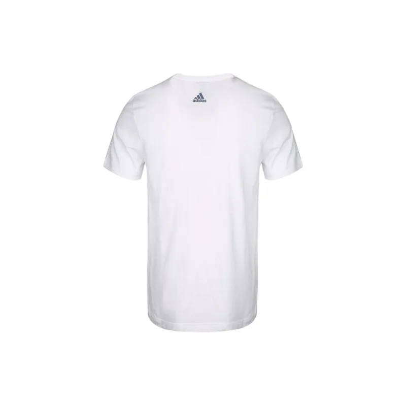 Adidas T Shirts Men White-1
