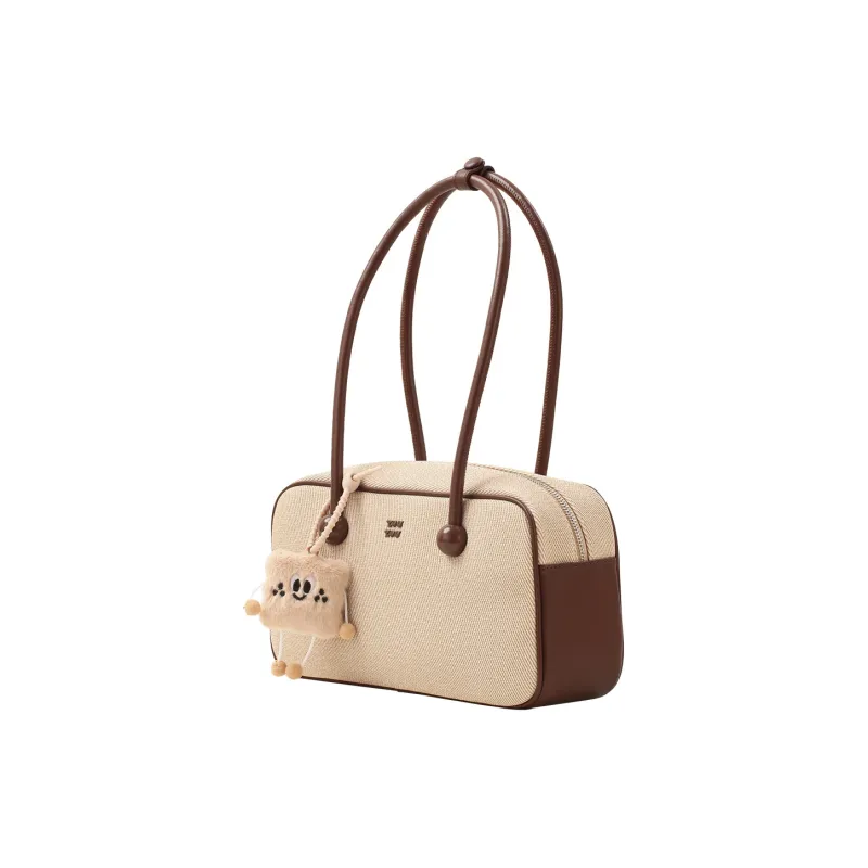 TOUTOU PU Shoulder Bag Tubas Women's Hazelnuts Brown-2