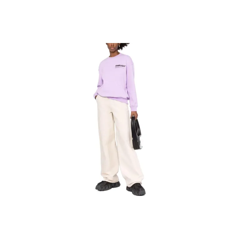 AMBUSH Crewneck Workshop Sweatshirt Purple-1