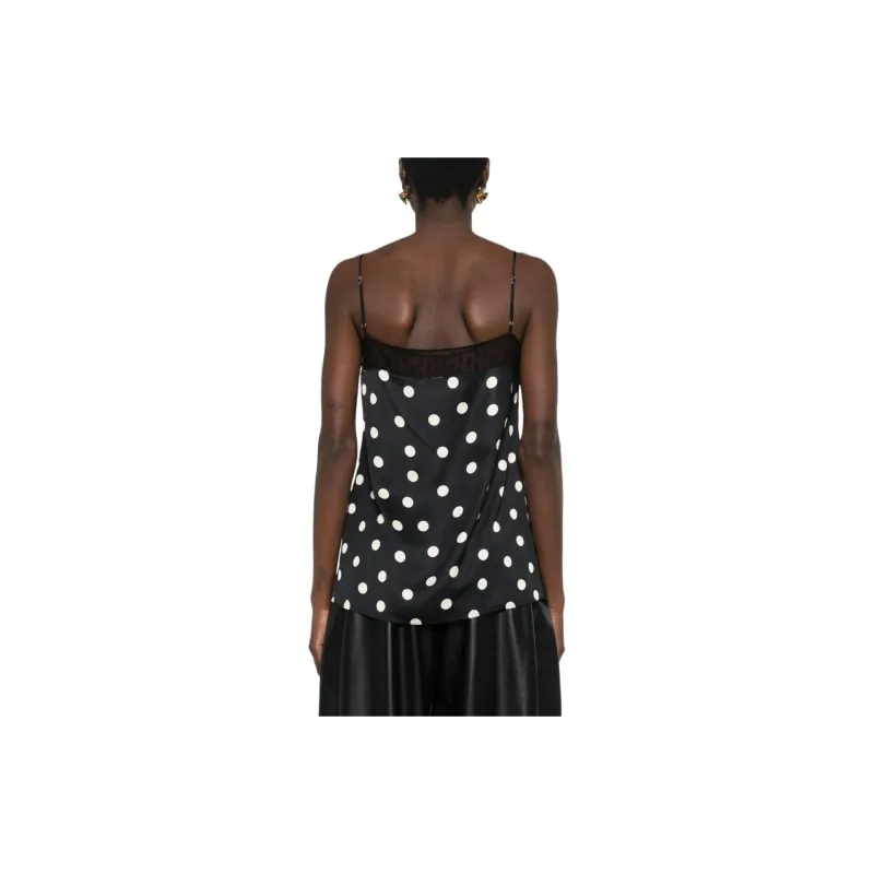Stella McCartney Layered Polka Dot Print Top-2