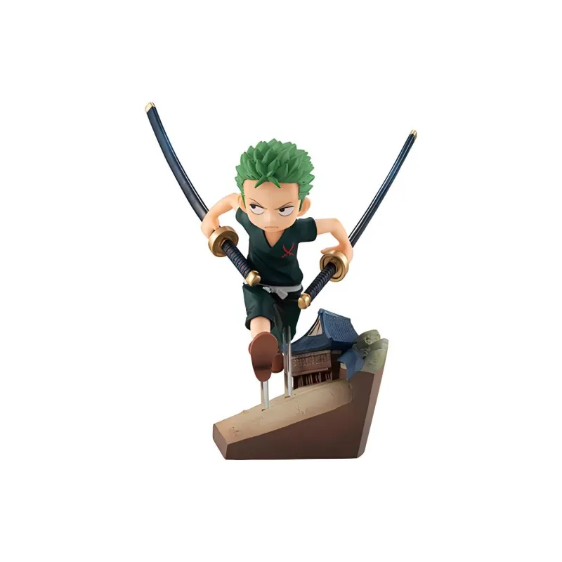 MegaHouse Roronoa Zoro GEM Collection One Piece Zoro Running. Chibi Figures-3