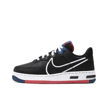 Nike Air Force 1 Low React SU Black Gym Red GS