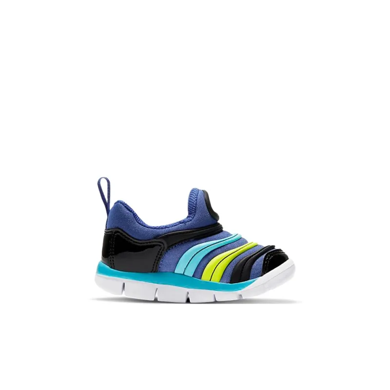 Nike Dynamo Free Low Top Toddler Shoes Black Blue Yellow Infant And Toddler-1