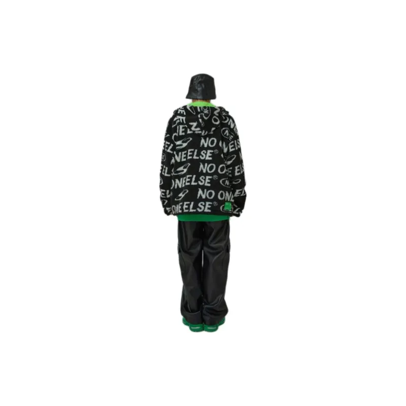 NO ONE ELSE Jackets Coats Unisex Black-1