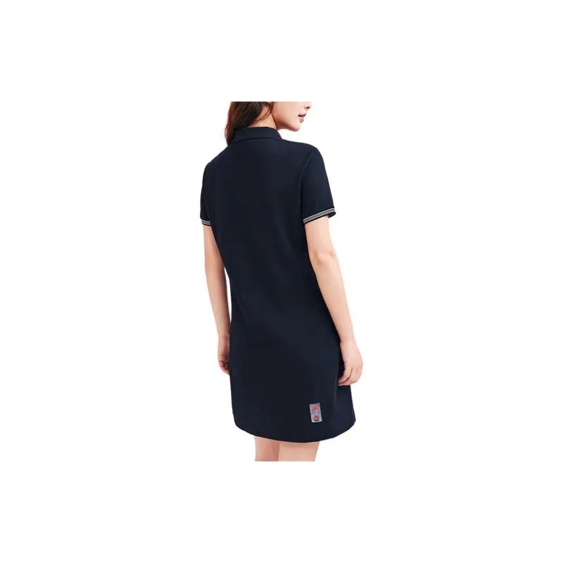 Kirsh x ANTA LIANMINGKUAN SS24 Short Sleeved Dresses Women's Basic Black-2