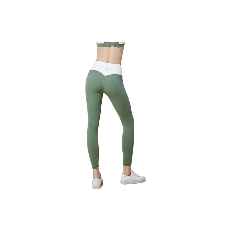 Sumday Athletics Casual Suits Women's White+Avocado Green-2