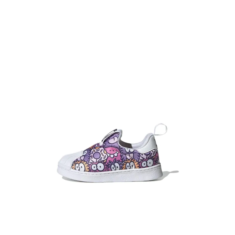 Adidas Originals Superstar Collection 360 I Low Top Toddler Shoes Purple Infant And Toddler-0