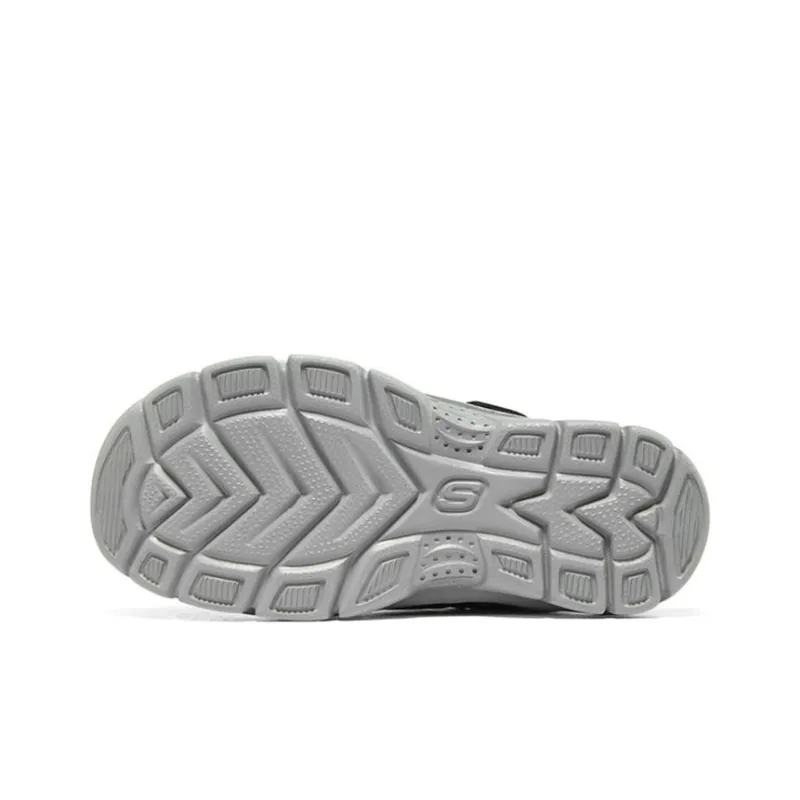 Skechers Quick Dry Children's Sandals Black Blue Teenagers-4