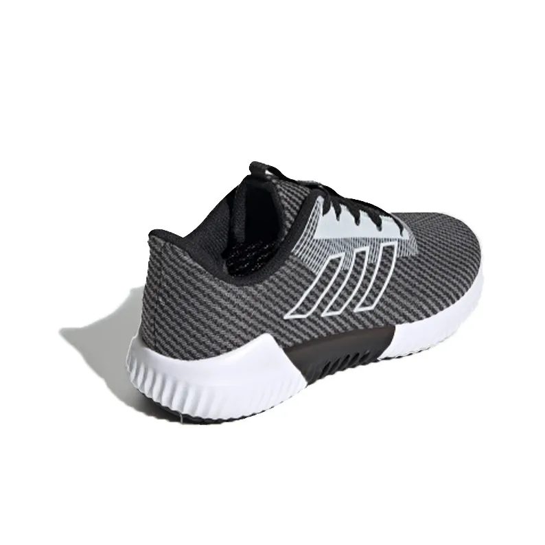 Adidas Climacool 2.0 J Slip Resistant Low Top Kids' Running Shoes Black White Gray Teenagers-3