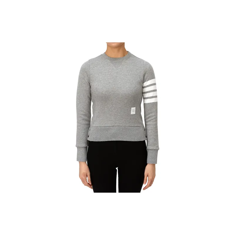 THOM BROWNE Classic Loopback 4 Bar Sweatshirt-4