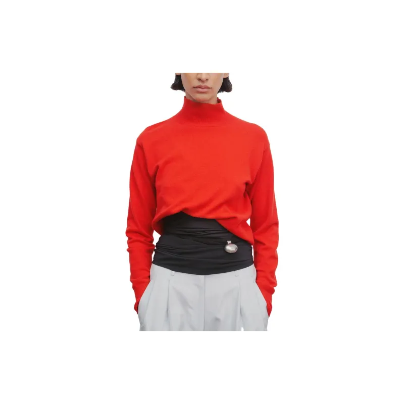 THE ROW Callan Long sleeve Cashmere Top-2