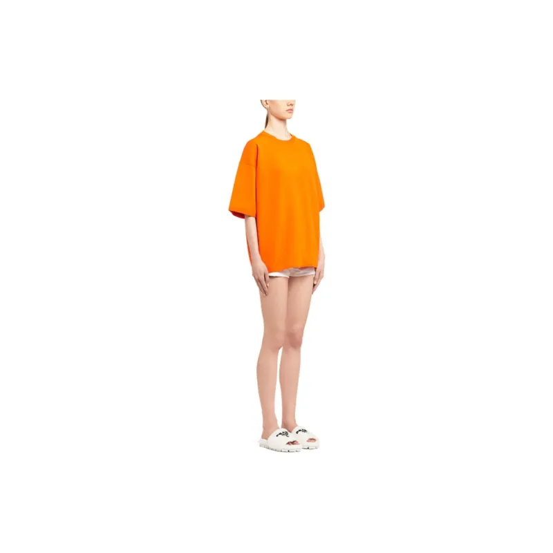 PRADA T-Shirts Women's Orange-3