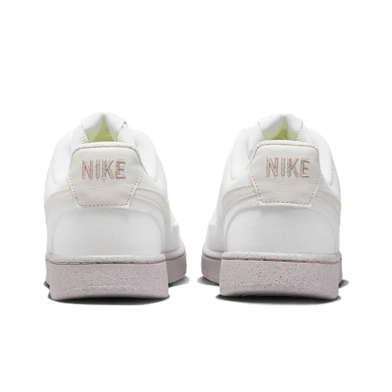 Nike Court Vision Low Next Nature Low-Top Kids' Skateboarding Shoes White Gray Teenagers-3