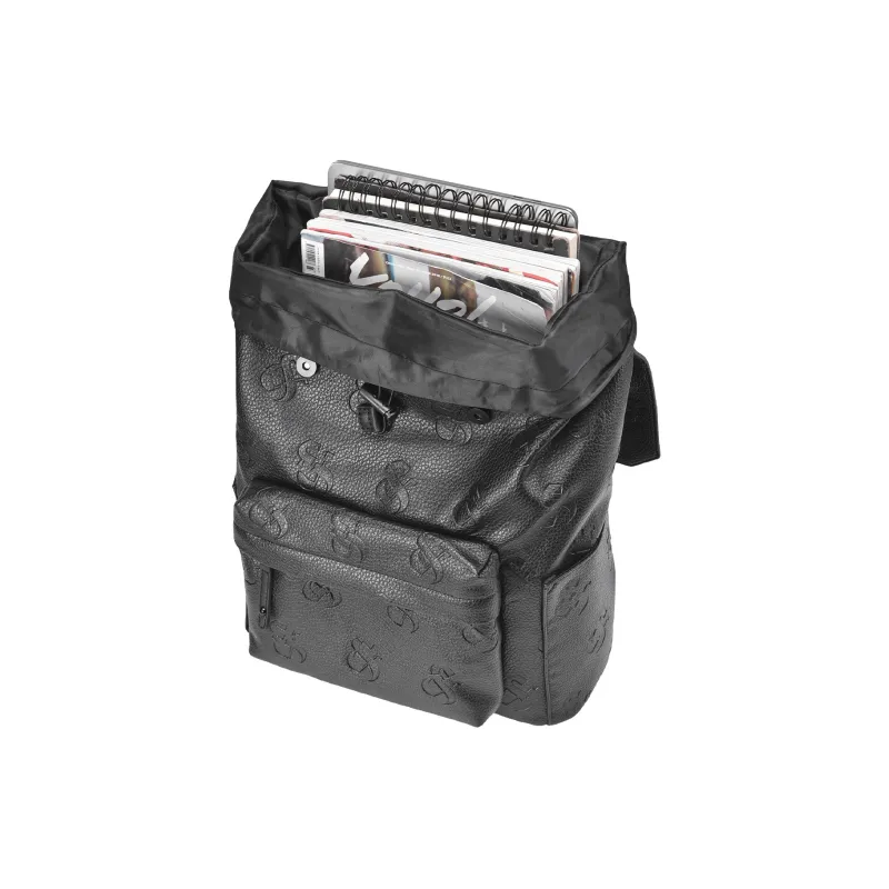 GLORY&CO PVC Backpack Regular Men's Black-3