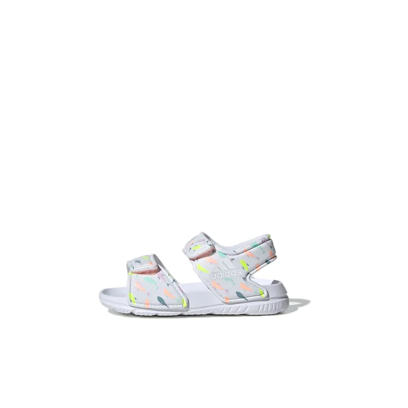 Adidas Altaswim Slip Resistant Breathable Low Top Toddler Shoes Cloud White Infant And Toddler-0
