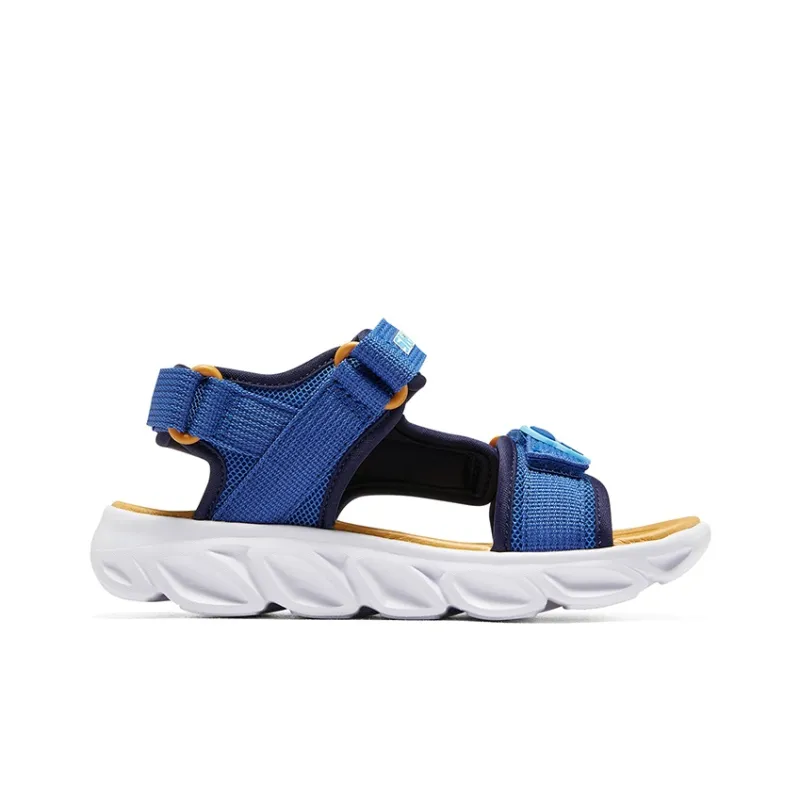 Skechers Hypno Wear-Resistant Breathable Slip-Resistant Children's Sandals Blue Teenagers-1