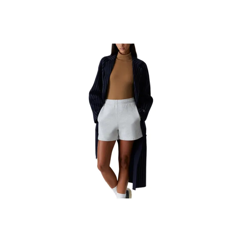 KITH Women's Rory Coat 'Pinstripe Navy'-3
