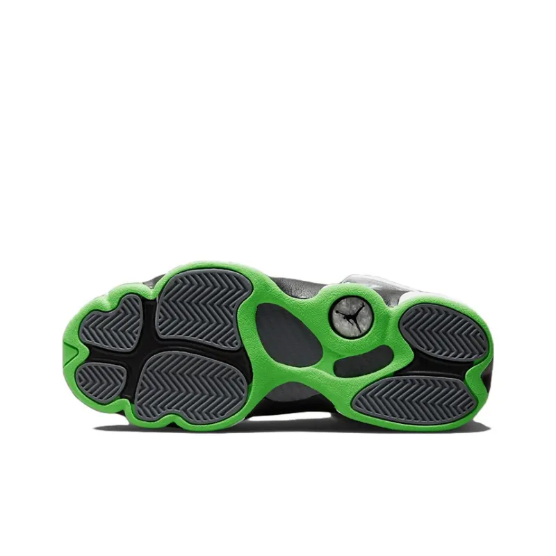 Jordan 6 Rings White Black Green GS-5