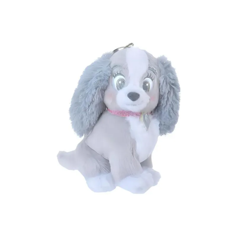 Disney Miss Winter Day Shimmery Winter Shiny Color Dolls Plush Pendant 13cm High-0