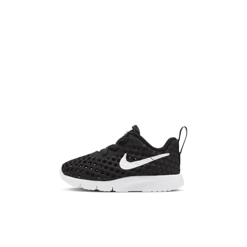Nike Br Bte Slip Resistant Cushioning Abrasion Resistant Breathable Low Top Sports Casual Shoes Black White Baby-0