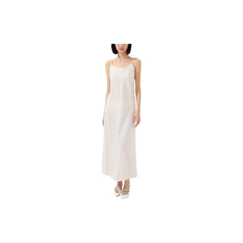 GUESS Slip Dresses Women's White-3