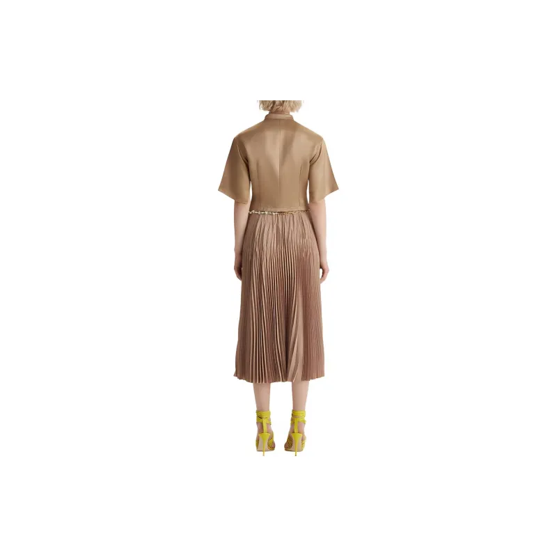GABRIELE COLANGELO SS24 Short Sleeved Dresses Women's Beige-3