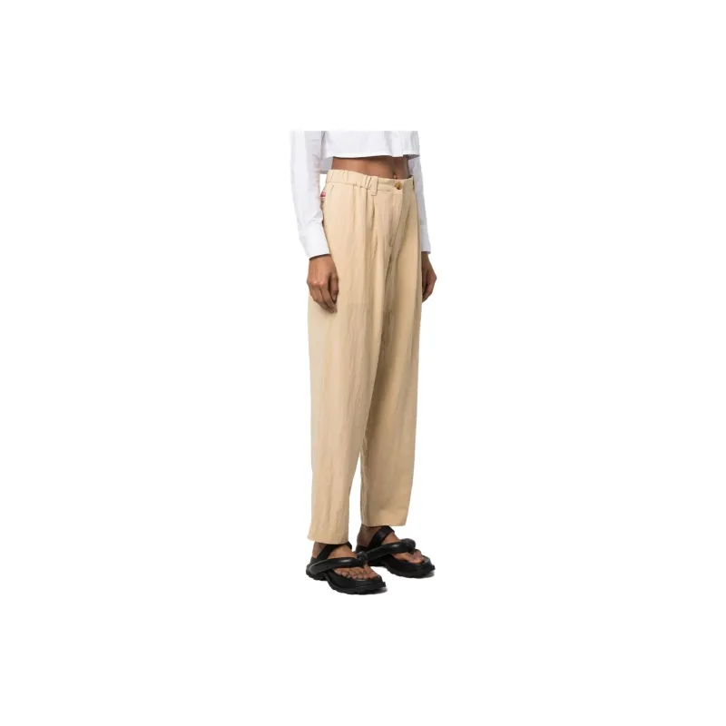 KENZO Tailored Elasticated Trousers 'Beige'-3