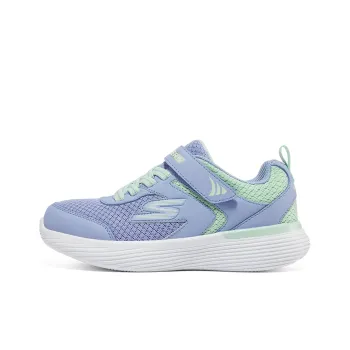 Skechers Go Run 400 V2 Slip Resistant Cushioning Abrasion Resistant Low Top Kids' Running Shoes Blue Green Teenagers