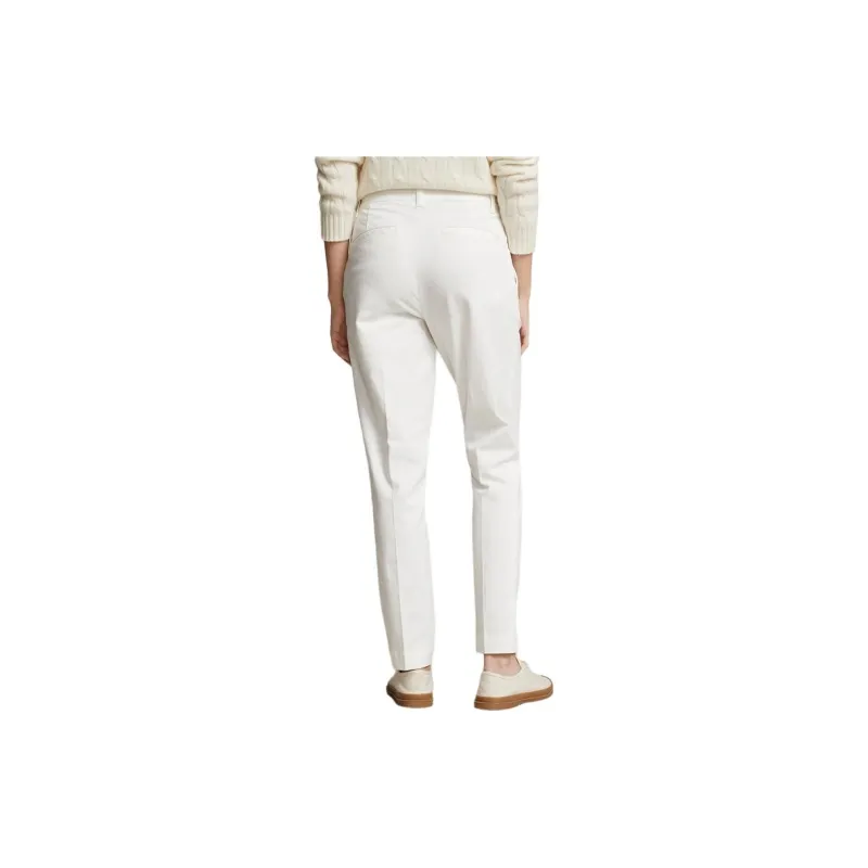 Polo Ralph Lauren SS24 Casual Pants Women's White-3