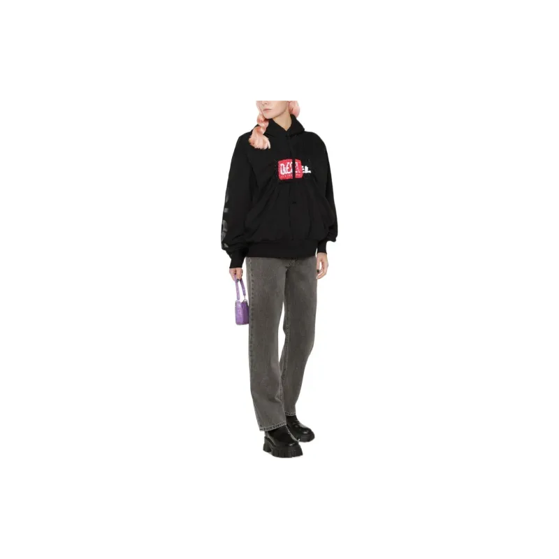 DIESEL Sweatshirts Women's Black-2