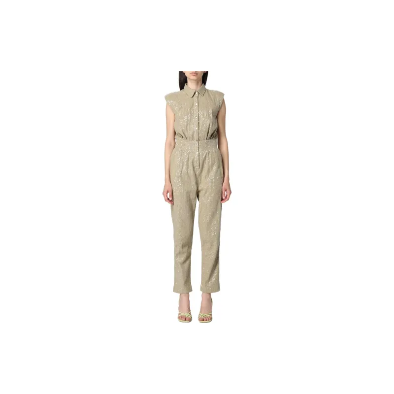 PINKO Jumpsuits Women's Olive Green-2