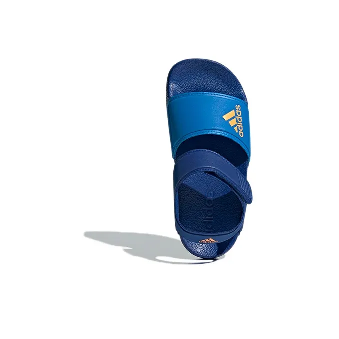 Adidas Adilette Casual Sports Sandals Blue Kids'-4