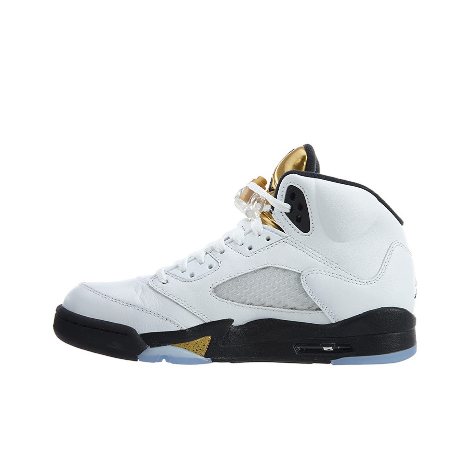 Air jordan 5 white gold shops