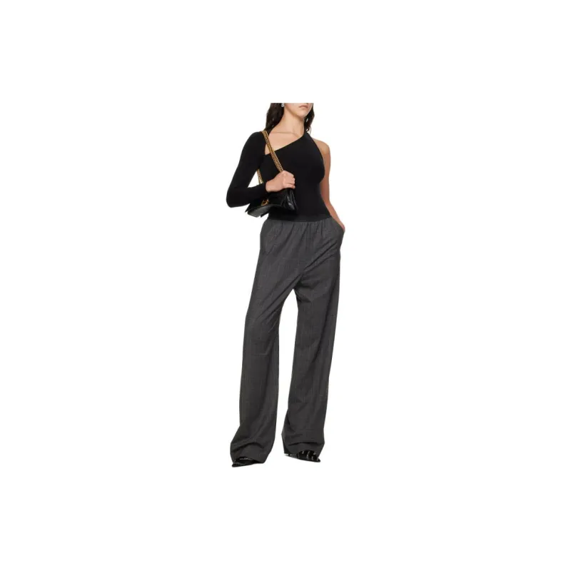 Balenciaga Casual Pants Women's Gray-1