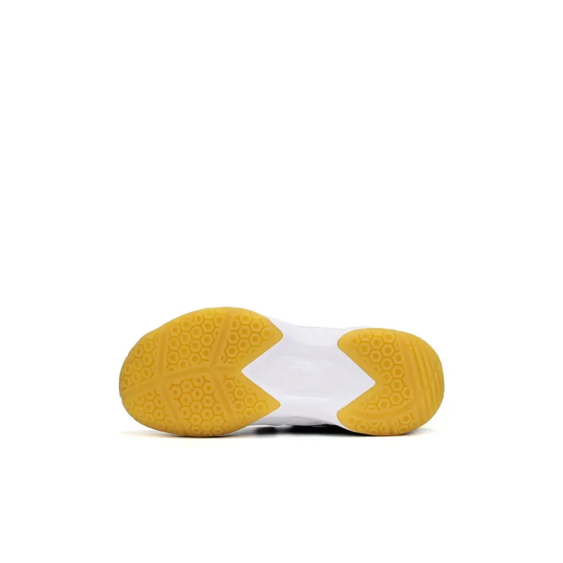 YONEX Power Cushion Badminton Shoes White Orange Kids'-3